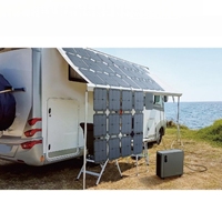 Chargeur solaire flexible à charge rapide 36W haute efficacité, panneau solaire portable léger et durable en stock aux États-Unis