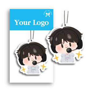 เครื่องฟอกอากาศและน้ำหอมปรับอากาศแบบพกพา รูปทรงรถยนต์ ขนาด 10 มล. แบบกระดาษ สำหรับติดกระจกรถยนต์ - Product Image 2