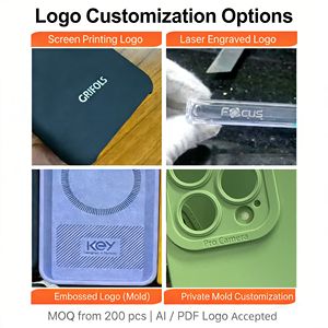 เคสโทรศัพท์หนังเทียมระบบแม่เหล็กหรูหราโลโก้ออกแบบได้เองฝาครอบกันกระแทกสำหรับ iPhone 16 15 14 13 PRO MAX - Product Image 4