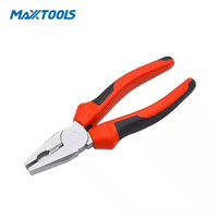 Pince à découper combinée robuste en CR-V 160mm 180mm 200mm pour électricien et technicien, outil manuel de coupe de fil, fabrication OEM