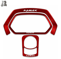 Cache de tableau de bord en aluminium CNC pour compteur de vitesse et enjoliveur de serrure de contact pour Yamaha NMAX 155 NMAX155 2025-2026 V3