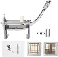 JG-02 Horizontale Handmatige Aardappel Cutter Fruit Groente Snijmachine Commerciële Franse Fry Cutter