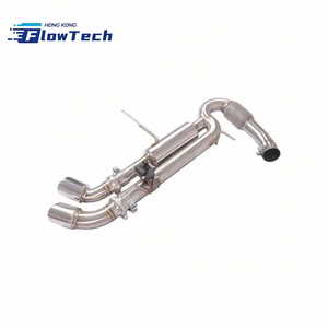 Système d'échappement cat-back à soupapes FlowTech Performance Upgrade en acier inoxydable T304 avec soudure TIG sans soudure pour BMW i8 1.5T hybride - Product Image 3