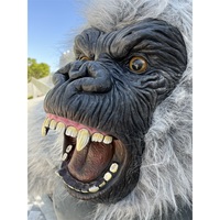 Costume de marche personnalisé en peluche pour adulte Costume de mascotte gonflable en polyester roi pour la fête de Noël