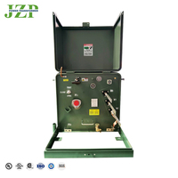 JZP 50 KVA Alimentación Radial Monofásico Transformador Montado en Almohadilla 12470/7200V 120/240V 60Hz Frente Muerto IEEE/ANSI Std 120/240V Single