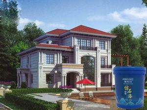 Pintura de Emulsión para Paredes con Baja Toxicidad y Base Acuosa sobre Arena que Ofrece Soluciones de Construcción Limpias - Product Image 1