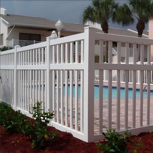 Valla <span class=keywords><strong>de</strong></span> piquete cerrada <span class=keywords><strong>de</strong></span> PVC <span class=keywords><strong>de</strong></span> vinilo con poste <span class=keywords><strong>para</strong></span> jardín al aire libre - Product Image 5