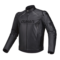 Veste de moto en cuir respirante pour homme Duhan Repsol, coupe-vent, pour la course moto, le motocross et la course automobile F1