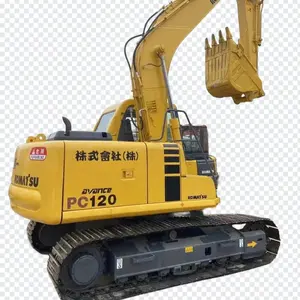 PC120 macchinari utilizzati grandi escavatori Kumatsu PC120 con ore basse e vendita calda di buona qualità in cina