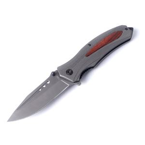 كينسون-سكين CL0647, أفضل مقبض خشبي كلاسيكي ، سكاكين للنجاة ، سكين قابل للطي ، سكين مفتوح مع مشبك حزام - Product Image 5