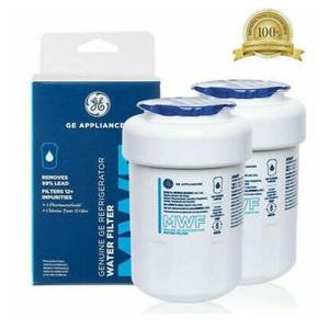 Filtre à eau pour réfrigérateur Ge Appliance Mwf, paquet de 2, filtre à charbon actif blanc pour réfrigérateur - Product Image 1