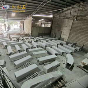 หินวิเศษ UHPC แบบสำเร็จรูป สีขาวเทา ผลิตตามสั่ง สำหรับโครงการจัดสวน - Product Image 2