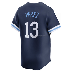 เสื้อเบสบอลอเมริกันปักลายขายส่ง แคนซัส <span class=keywords><strong>ซ</strong></span>ิตี้ รอยัล # 7 บ็อบบี้ วิท จูเนียร์ # 13 <span class=keywords><strong>ซ</strong></span>ัลวาดอร์ <span class=keywords><strong>เป</strong></span><span class=keywords><strong>เร</strong></span><span class=keywords><strong>ซ</strong></span> 16 โบ-แจ็คสัน ชุดซอฟต์บอล - Product Image 5