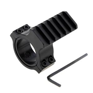 Adaptateur de montage de lunette tactique étanche en aluminium de haute qualité 25,4 mm/30 mm, 6 fentes, 20 mm, noir, accessoires de chasse - Product Image 3