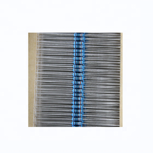 Résistance à film métallique 1/2W 1% 1R ~ 1M 1 2 10 22 47 100 330 <span class=keywords><strong>Ohm</strong></span> 1K 4.7K 10K 22K 47K 100K 330K <span class=keywords><strong>470K</strong></span> 2R 10R 22R 47R 100R 330R - Product Image 1