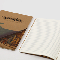 Cahier de croquis personnalisé en bobine de papier kraft vintage imprimé avec logo imprimé personnalisé Bloc-notes vierge