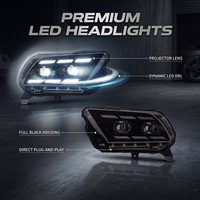 Luces eadlight de tipo ynamic para coche, accesorios de iluminación para coche, 2010-2014