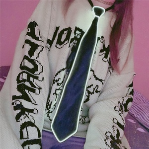 de varios colores Hiphop Club nuevo de moda brillante <span class=keywords><strong>EL</strong></span> intermitente de pajarita de neón Led cuello corbata para fiesta - Product Image 6