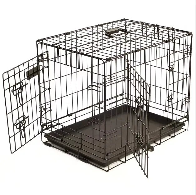 Alta resistencia modular 6x10 exterior de malla metálica de alambre soldado extra grande al aire libre casa jaula para mascotas perreras para perros y correr para la venta