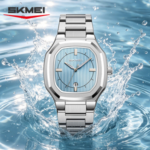 Wholesale 3ATM Waterproof Japan Movement Stainless Steel Band <b>Men</b> <b>Watches</b> OEM Custom Logo High Quality Quartz Wristwatch - Product Image 1