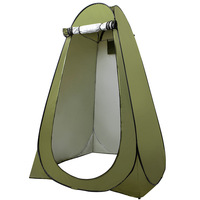 Tente de camping extérieure quatre saisons en tissu polyester monocouche à ouverture rapide, automatique, pour toilettes, douche, bain et pêche