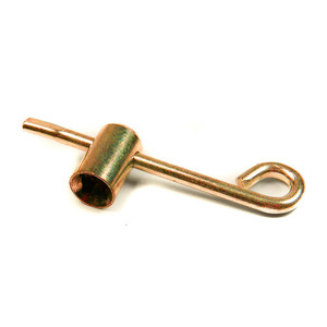 Kühlerzubehör: Messing-Langarm-Tommy-Bar, schlanker Schiebeventilator für den hinteren Zugang, Entlüftungsschlüssel für Kühler - Product Image 2