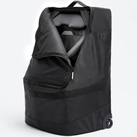 Fournisseur d'or OEM Siège d'auto pour bébé à roulettes rembourré de grande capacité Sac à dos à roulettes pour les voyages en avion