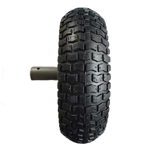 Roue pneumatique en caoutchouc <span class=keywords><strong>13</strong></span>*<span class=keywords><strong>5.00</strong></span>-<span class=keywords><strong>6</strong></span> Roue pneumatique de chariot en caoutchouc haute performance Nouvelle roue de chariot à roulement à billes - Product Image 2