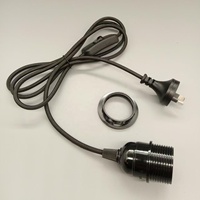 Cable de Extensión con Interruptor de Encendido/Apagado para Lámparas E27, Enchufe Australiano