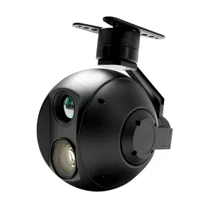 Kamera Termal Rotasi 360 Derajat, Kamera 30X EO/IR Sensor Ganda Penglihatan Malam dengan Modul Jejak untuk Drone UAV