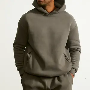 Benutzer definierte Herren bekleidung Street Wear Sweatshirt Fleece Hip Hop Unisex Übergroße Herren Hoodies & Sweatshirts