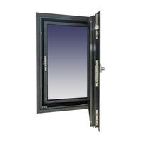 Ventanas de Aluminio Modernas Personalizadas de Fábrica con Aislamiento Térmico y Vidrio Templado, Resistentes al Viento y al Calor para Cocina