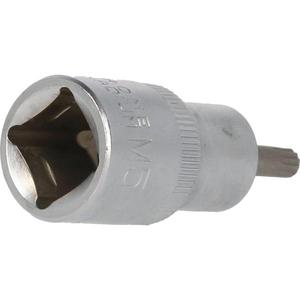 BRILLIANT TOOLS - BT022933 1/2 ''douille cannelée, 55 mm de long - EAN 4042146776681 douilles à main 1/2" - Product Image 3