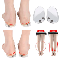 YEBEI semelles orthopédiques pour jambe semelles de Massage magnétiques en Gel de haute qualité semelles correctives Valgus Varus pied Absorption des chocs semelles