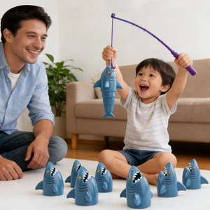 Jeu de société interactif Requin pour parents et enfants, jouets éducatifs de bureau pour enfants, cadeau d'anniversaire pour bébé - Product Image 3