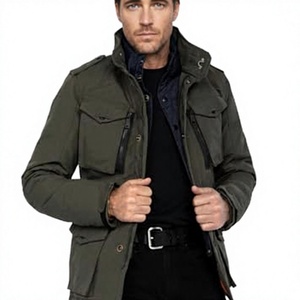 Gabardina de Invierno de Alta Gama para Hombre y Mujer, Estilo Americano, Tejido Grueso, Deportiva, Modelo Mount Tai Eagle, Acolchada con Poliéster, Largo Regular - Product Image 1