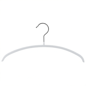 Ensemble de 2 cintres pour robes d'enfants en plastique monobloc - Conception circulaire - Rangement de vêtements gain de place pour placard - Pour utilisation - Product Image 2