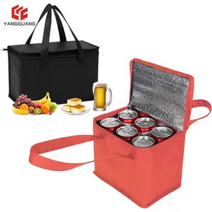 Newest Waterproof Kids Insulated Leather Lunch Cooler Bag For Men