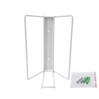 Support mural pour boîte de lait infantile avec vis, étagère murale en fer blanc avec perçage et installation par vis