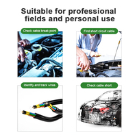 DUOYI DY25 Testeur de localisation de court-circuit automobile Outil de test de diagnostic Tracker Identification de fil 6-24v