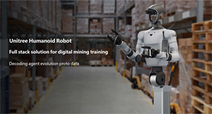 Robot humanoïde Unitree G1-D de pointe avec automatisation des tâches et locomotion bipédale pour la recherche et l'enseignement combinés - Product Image 3