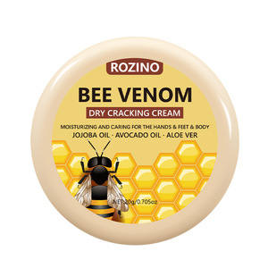 Vente en gros populaire gel venin d'abeille crème baume mains <span class=keywords><strong>et</strong></span> pieds crème cible la sécheresse la fissuration talons brûle la crème d'irritation - Product Image 6