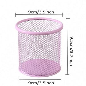 Porte-stylos en treillis métallique pour bureau - Product Image 3