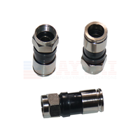 Cable Coaxial RG59 RG6, Conector F de 28 mm, Conector de Compresión RG6