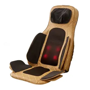 منتج جديد لعام 2023: وسادة كرسي تدليك كهربائية مع خاصية التسخين والاهتزاز - Product Image 1