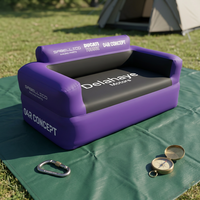 Canapé gonflable imperméable avec logo personnalisé, chaise longue portable, pour événements sportifs en plein air, aire de jeux pour enfants, location commerciale