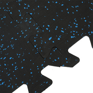 Atacado Alta Qualidade Anti Slip EPDM Borracha Intertravamento Mat para Ginásio Fitness Borracha Intertravamento Pisos Telhas para Ginásio - Product Image 3