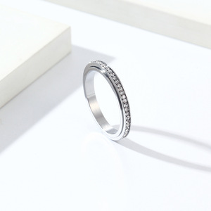 yunnique popular stacked rings, full diamond rotating rings for women, light luxury fashion stress relief pinky rin - Product Image 3