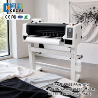 KECAI A1 Lapisan Dasar Putih Kuat Opasitas Lebih Baik Pencetakan Konsisten Hasil Akurat Bebas Kerut Printer DTF Format Besar 60cm