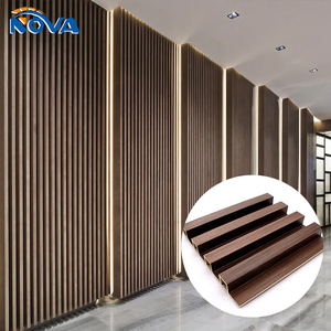 Yüksek Performanslı Çevre Dostu WPC Duvar Kaplaması Yanmaz Su Geçirmez Modern Tasarım Yatak Odası Otel Ticari Tadilat için - Product Image 1